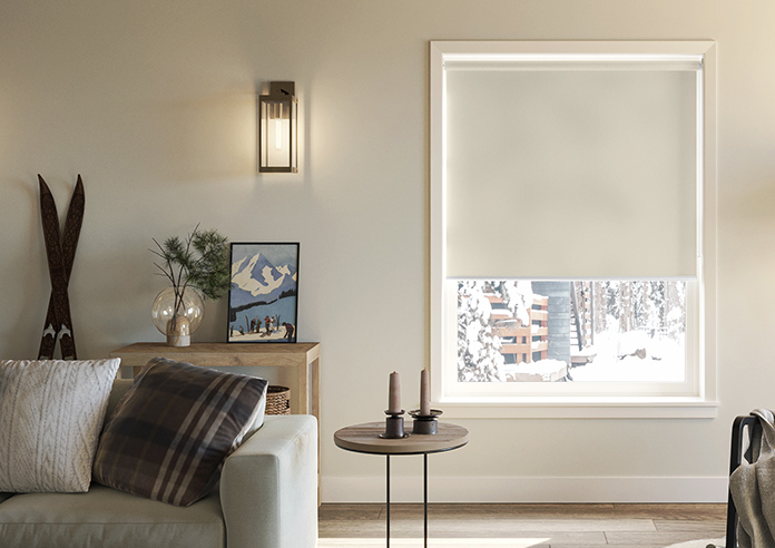 Levant (FR Blackout), Pecan - Twist&Fit Roller Blind - Image 3